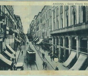 97249  - CARTOLINA d'Epoca -  ANCONA  Citta'  - Corso Vittorio Emanuele 1931