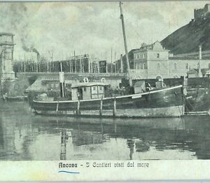 97250  - CARTOLINA d'Epoca -  ANCONA Citta'  - Cantieri