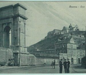 97254  - CARTOLINA d'Epoca -  ANCONA Citta'  - ARCO TRAIANO  1928