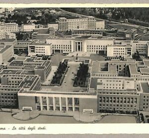 ab0697 - VINTAGE POSTCARD - ROME City: The city of studies