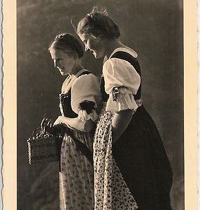 40517  CARTOLINA d'Epoca - BOLZANO  -  FOTOGRAFICA  Costumi dell'Alto Adige