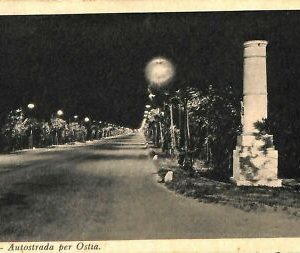ab0681 - VINTAGE POSTCARD - ROME City: Highway to Ostia