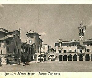 ab0813 - VINTAGE POSTCARD - ROME City: Piazza Sempione