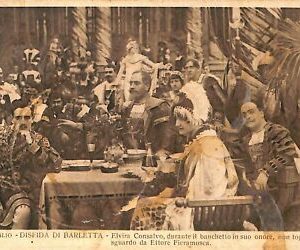 ab0835 - VINTAGE POSTCARD - ROME City: D'Azeglio Challenge of Barletta