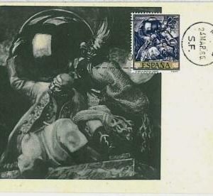 32309 - SPAIN - MAXIMUM CARD : Art - Paintings: 1966 - Josep Maria Sert