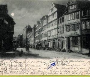 af3505 - JUDAICA vintage postcard: GERMANY - 1898