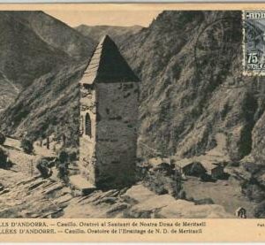 48344 - ANDORRA - MAXIMUM CARD - Architecture 1953 75 cnts