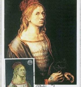 37256 MAXIMUM CARD - FRANCE : ART : Albrecht Dürer 1960
