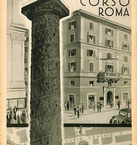ab0825 - VINTAGE POSTCARD - ROME City: Albergo Corso Roma