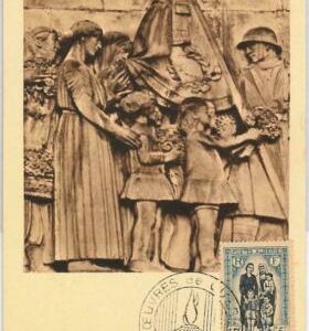 57393 - ALGERIA - POSTAL HISTORY: MAXIMUM CARD 1955 - ARCHITECTURE Art