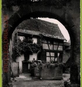 af3493 - JUDAICA vintage postcard: FRANCE - Riquewihr