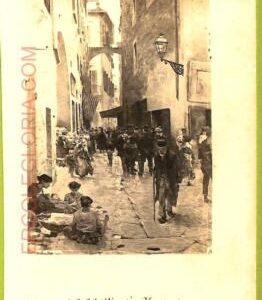 af3536 - JUDAICA vintage postcard: ITALY - FIRENZE