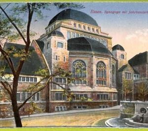af3514 - JUDAICA vintage postcard: GERMANY - Essen, Synagoge