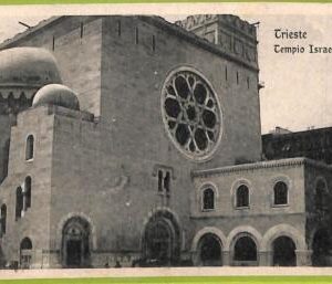 af3531 - JUDAICA vintage postcard: ITALY - Trieste - 1922