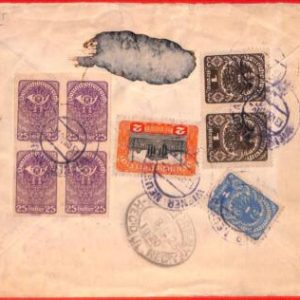 aa0416 -  AUSTRIA - Postal History - AIRMAIL COVER  to the USA  1920
