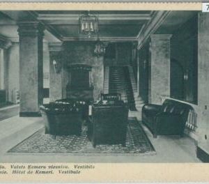 79843 - LATVIA  -   VINTAGE   POSTCARD   -  JURMALA Hotel Kemeri