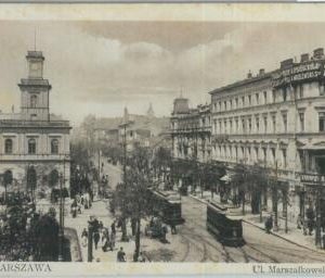 79944  -  POLAND  -  VINTAGE   POSTCARD  -  WARSAW Warzawa