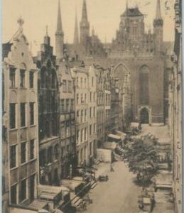 79971 -  POLAND  -  VINTAGE   POSTCARD  -  DANZIG  1926