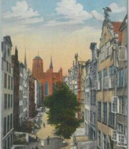 79970 -  POLAND  -  VINTAGE   POSTCARD  -  DANZIG  1915