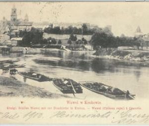 79989 -  POLAND  -  VINTAGE   POSTCARD  -  KRAKOW  1900