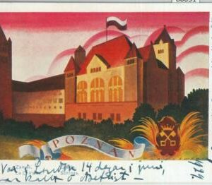 80031  -  POLAND  -  VINTAGE   POSTCARD  - POSEN  Poznań  1929