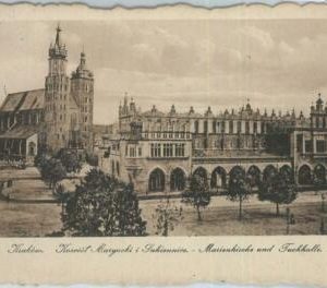 79983 -  POLAND  -  VINTAGE   POSTCARD  -  KRAKOW
