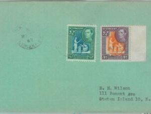 83427 - ST VINCENT - POSTAL HISTORY  -  COVER  to the USA 1947
