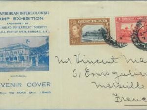 83444 - TRINIDAD & TOBAGO  - POSTAL HISTORY -  SPECIAL Event  COVER to USA 1948