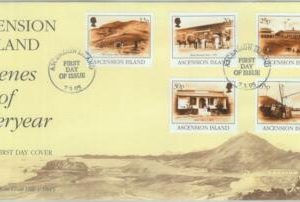 84359 - ASCENSION - Postal History - FDC COVER 1995  Yesteryear