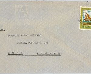 58335  -  Mozambique - POSTAL HISTORY: COVER Lourenço Marques to ITALY - 1962