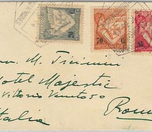 58341   -  Mozambique - POSTAL HISTORY: MIGNON COVER to ITALY - 1935