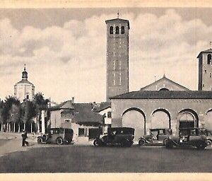 ab1884 - CARTOLINA D'EPOCA - MILANO Città : Basilica di S. Ambrogio