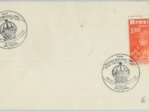 82751 - BRAZIL - POSTAL HISTORY -  Special postmark on COVER  1972 - CHESS