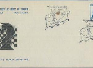 82752 - BRAZIL - POSTAL HISTORY -  Special postmark on COVER  1975 - CHESS