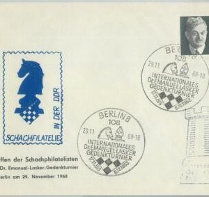 77797 - GERMANY DDR - Postal History - SPECIAL  COVER  1968 -  Chess