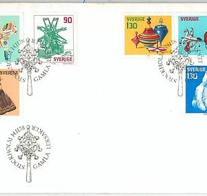 64625 -  SWEDEN - POSTAL HISTORY - FDC COVER 1978 - TOYS: Doll , Bear, Horse