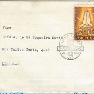 64630 - PORTUGAL - POSTAL HISTORY -  POSTMARK on COVER 1968 - CASINO Gambling