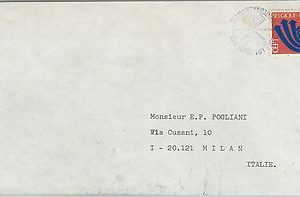 61121 -  BELGIUM - POSTAL HISTORY: COVER to ITALY 1932 - EUROPA CEPT Diamonds
