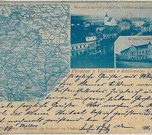 29512  - VINTAGE POSTCARD:  CZECH REPUBLIC -  Vlašim  Wlaschim 1899
