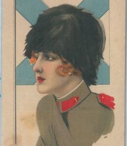 77024 - 1916 VINTAGE POSTCARD - Glamour, Ladies, ARTIST SIGNED: Cherubini M.
