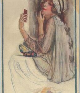 76994 - VINTAGE POSTCARD - Glamour, Ladies, ARTIST SIGNED: Mauzan L.