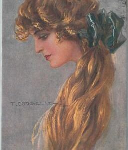 76932 - VINTAGE POSTCARD - Glamour, Ladies, ARTIST SIGNED: Corbella T.