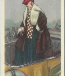 76998 - VINTAGE POSTCARD - Glamour, Ladies, ARTIST SIGNED: Mauzan L.