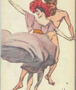 77060 - VINTAGE POSTCARD - Glamour, Ladies, ARTIST SIGNED