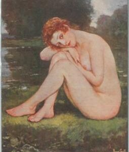 77057 - VINTAGE POSTCARD - Glamour, Ladies, Risque', ARTIST SIGNED: Henry Goell