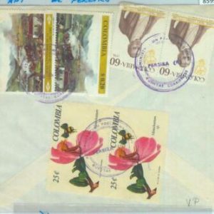 85993 - COLOMBIA - POSTAL HISTORY - Nice stamps on COVER 1970's: Flowers BEES