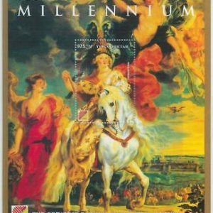 M1952 - TURKMENISTAN, SOUVENIR SHEET: Peter Paul Rubens, Art, Bruphila 99 expo