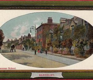 ai0063 -  GREAT BRITAIN - VINTAGE POSTCARD - Barnsley, Grammar School