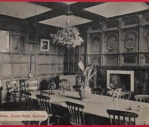 ai0065 -  GREAT BRITAIN - VINTAGE POSTCARD - Bosbury, Crown Hotel