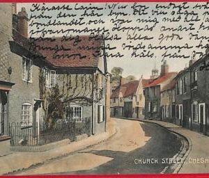 ai0085 -  GREAT BRITAIN - VINTAGE POSTCARD - Chesham, Church Street